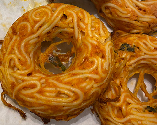 nouveau Beigne-O-Spaghetti